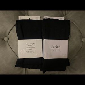 Maternity Black Tights- Mama Tights Coll